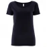 T-shirt donna basica in puro cotone biologico - Blu