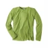 Longsleeves shirt Diego in organic cotton and hemp - Light green