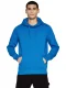 Pullover hoody unisex in organic cotton - Royal blue
