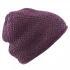 Cap woman Selina in hemp and organic cotton - Violet