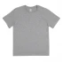 Junior unisex basic t-shirt in organic cotton - Gray melange
