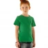Junior unisex basic t-shirt in organic cotton - Green