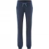 Relax woman trousers in organic cotton - Navy Blue