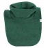 Neck scarf Popolini in organic wool fleece - Verde Melange