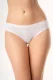 Briefs Faggio for women in Modal and cotton without elastic - White