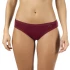 Briefs for women in Modal and cotton without elastic - Ruby red