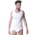 Men's Sleeveless Tank Top in Modal and Cotton - White