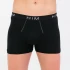 Men's Boxer in Modal and Cotton - Black