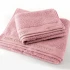 Asciugamani set mani+ospite in cotone biologico - Pesco