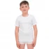 Maglietta Bambini e Ragazzi puro Cotone Termico invernale - Bianco