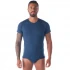 Modal and Cotton men's underwear t-shirt - Baltic blue