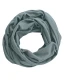Tube scarf in hemp and organic cotton - Steel grey