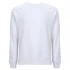 Sweatshirt raglan unisex Salvage Recycled in organic cotton - White