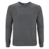 Sweatshirt raglan unisex Salvage Recycled in organic cotton - Gray melange