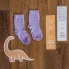 Children's Socks in Eucalyptus Fiber one size 2-6 years - Lilac