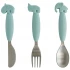 Easy grip cutlery set YummyPlus - Blue