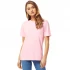 Unisex t-shirt Warm colors in organic cotton - Pink