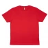 Unisex t-shirt Warm colors in organic cotton - Red