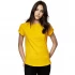 Women's roll-up sleeves in organic cotton - Gold