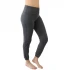 Pantalone Yoga Schlichten in cotone biologico - Antracite Melange