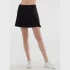 Skirt with shorts in organic cotton - Black
