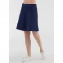 Skirt in organic cotton - Navy Blue