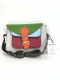 Soruka multicolor Pocket bag in recovered leather - Pattern 4