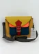 Soruka multicolor Pocket bag in recovered leather - Pattern 3