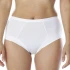 High waist Modal and Cotton briefs without elastic - White
