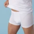 Boxer shorts in natural fabric - White