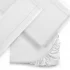 Set for French bed Natural White in organic cotton - White