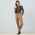 Jacky Trousers in Organic Cotton - Camel