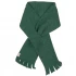 Organic wool fleece small scarf Popolini - Verde Melange