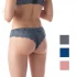 Brazilian Briefs with Lace in Modal and Cotton - Black
