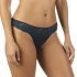 Brazilian Briefs with Lace in Modal and Cotton - Baltic blue