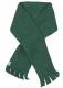 Popolini organic wool fleece children's medium scarf - Verde Melange