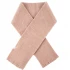 Popolini organic wool fleece children's medium scarf - Vintage Pink