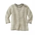 Baby Disana sweater in organic merino wool - Gray melange