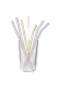 Borosilicate glass straws set of 6 pieces - Pastel
