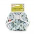 Newborn diaper cover slip - Feathers