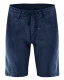 Hempage unisex bermuda shorts in 100% hemp - Navy Blue