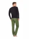 Unisex Chino trousers in hemp and organic cotton - Khaki
