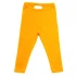 Girl's leggings in 100% organic cotton - Yellow