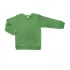 Unisex children's sweatshirt in 100% organic cotton - Green