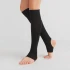 Yoga socks for women in organic cotton - Black