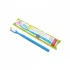 Ergonomic toothbrush Soft bristles with interchangeable head - Blue
