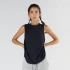 Sport Loose Fit Tank Top in Organic Cotton and Micromodal - Black