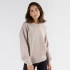 Women's Sport Sweatshirt in Organic Cotton and Tencel ™ - Beige rosé