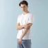 EasyBio men's V-neck T-shirt in Organic Cotton - White
