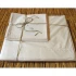 Single bed linen set in organic cotton - Natural white